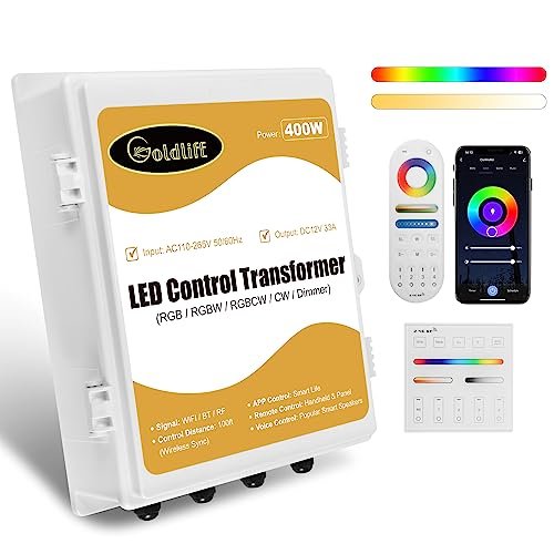 Goldlife C1 400W LED Control Transformer Box, AC110