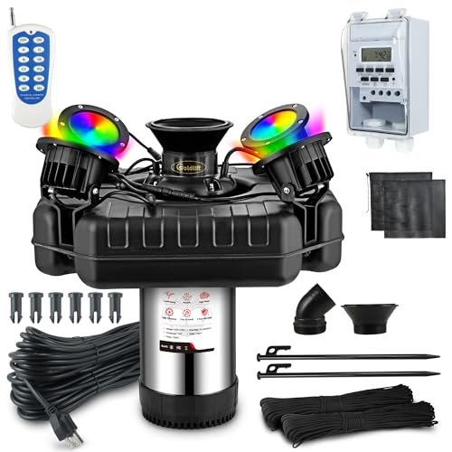 Goldlife Pond Fountain Aerator, F3